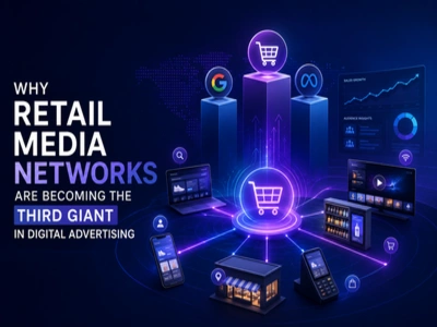 Retail Media Networks digital advertising strategy illustration