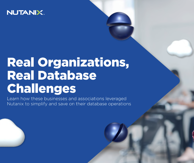 Real Organizations, Database Challenges