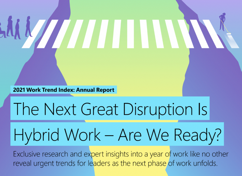 Next Great Disruption, Hybrid Work