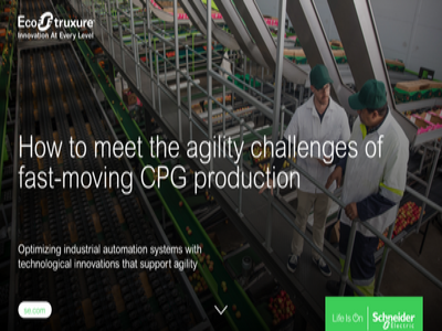 Boosting CPG Agility: EcoStruxure Automation Advancements