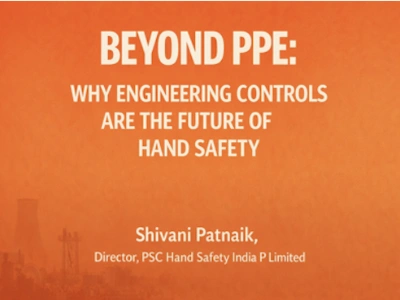 Engineering controls for hand safety using hands-free industrial tools to prevent line-of-fire injuries