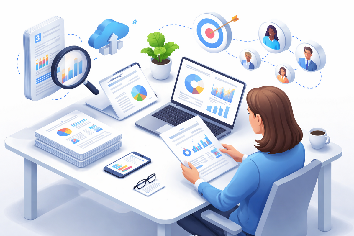 AI-powered HR platform analyzing recruitment data and candidate profiles