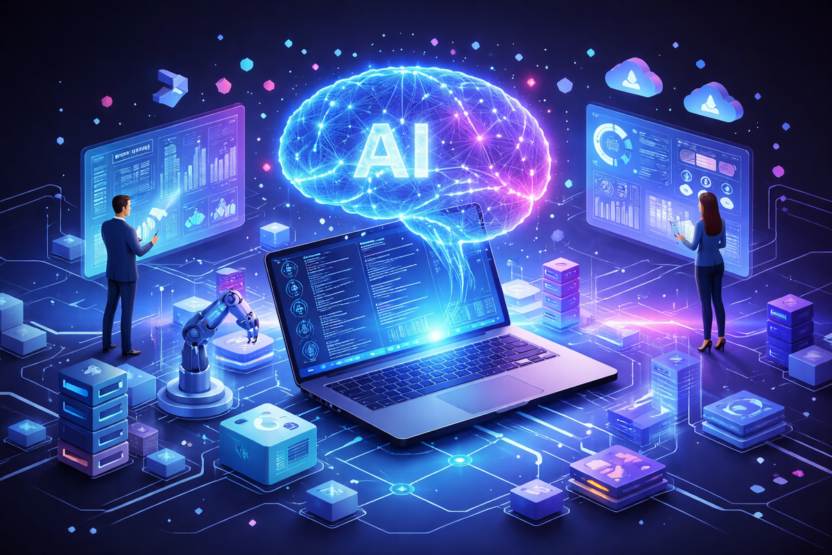 Discover how generative AI is reshaping enterprise software by automating workflows, improving productivity, and enabling smarter business decisions.