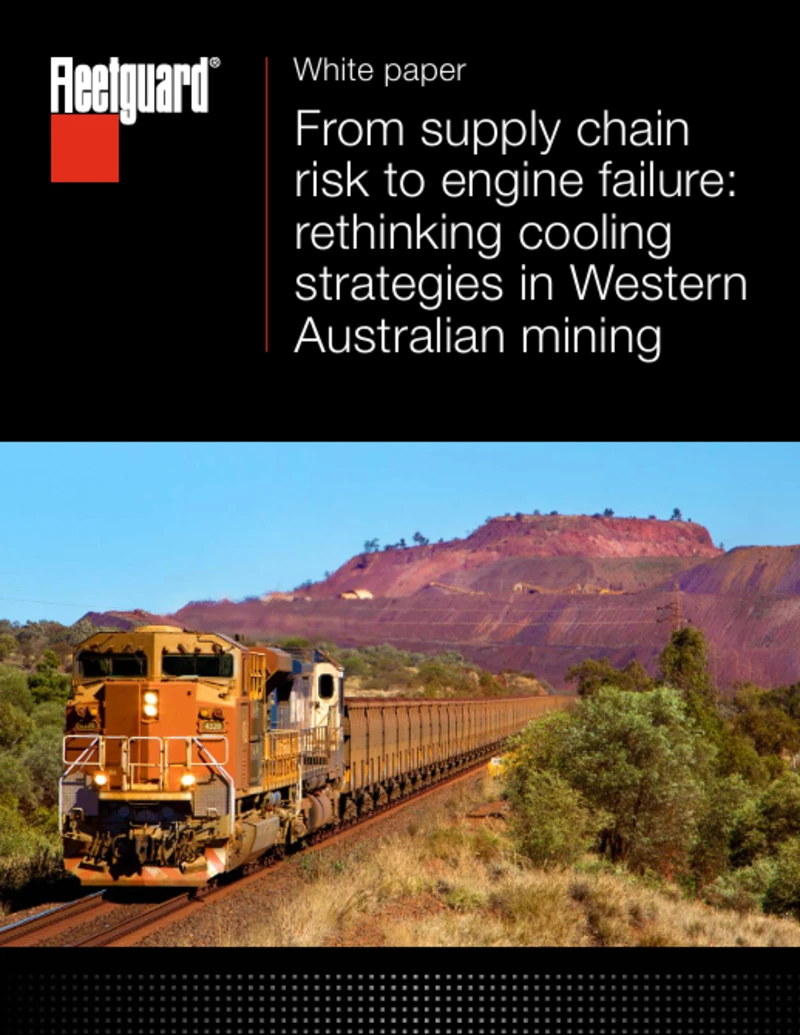 Fleetguard whitepaper on engine cooling strategies and equipment reliability in Western Australian mining