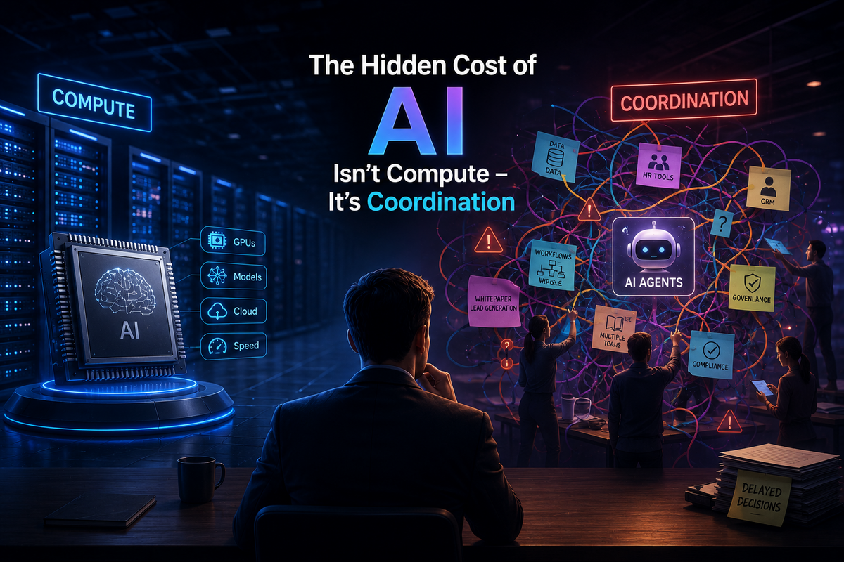 AI coordination challenges outweigh compute power in enterprise AI.