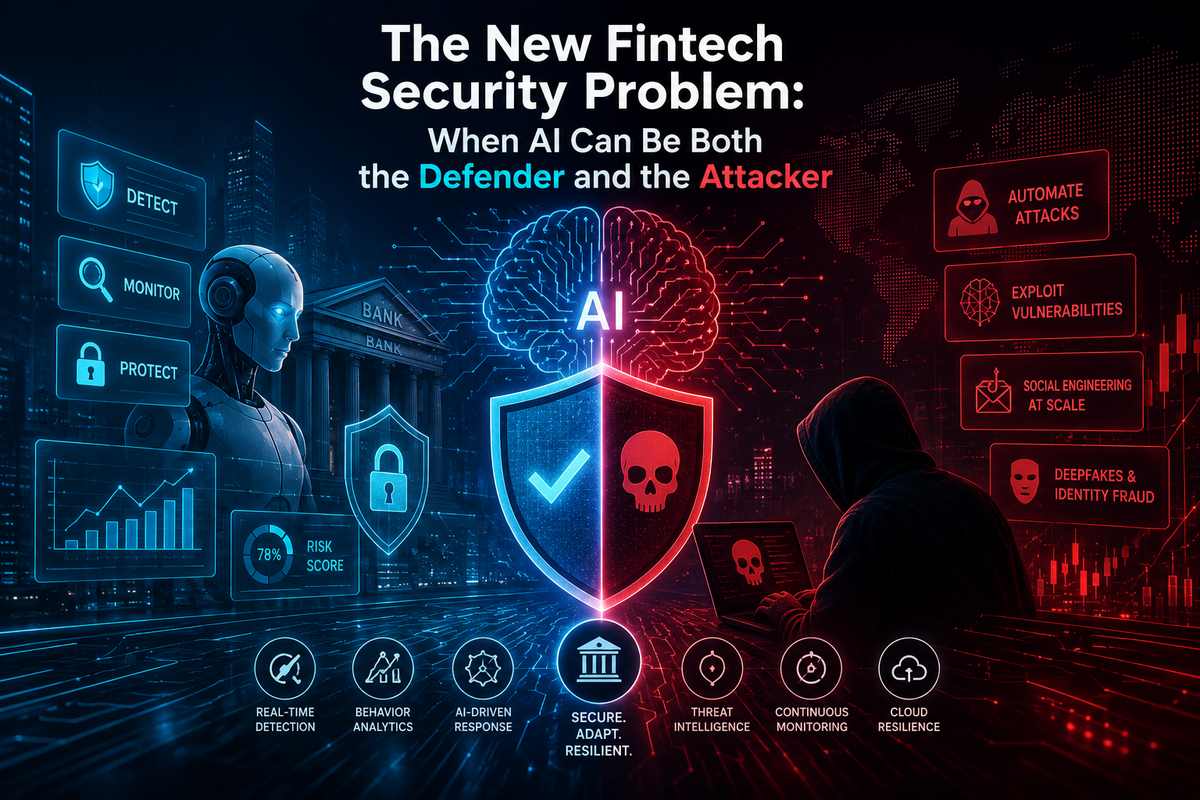 Fintech AI cybersecurity defense and attack